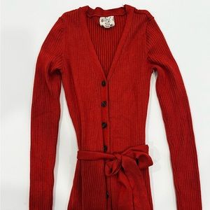 Hippie Rose Sweater Dress